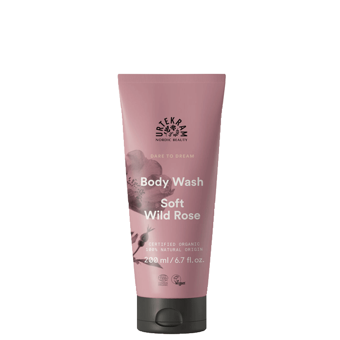 Bild av Soft Wild Rose Body Wash Organic, 200 ml